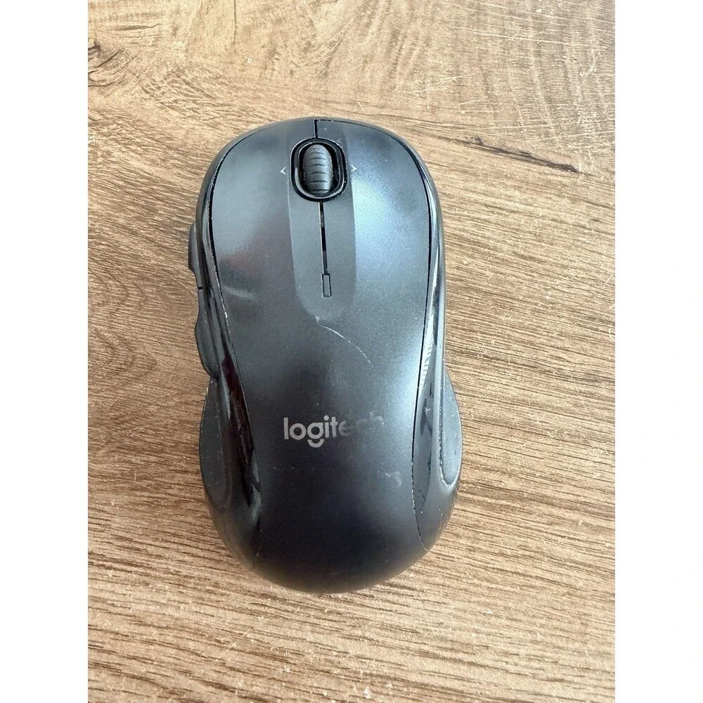 Logitech M510 Wireless Laser Mouse Dark Grey Includes USB Receiver